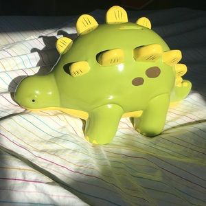 Hand Painted Dinosaur Bank